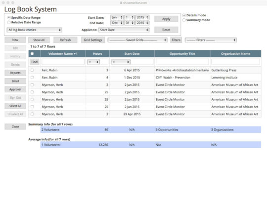 logbook-view